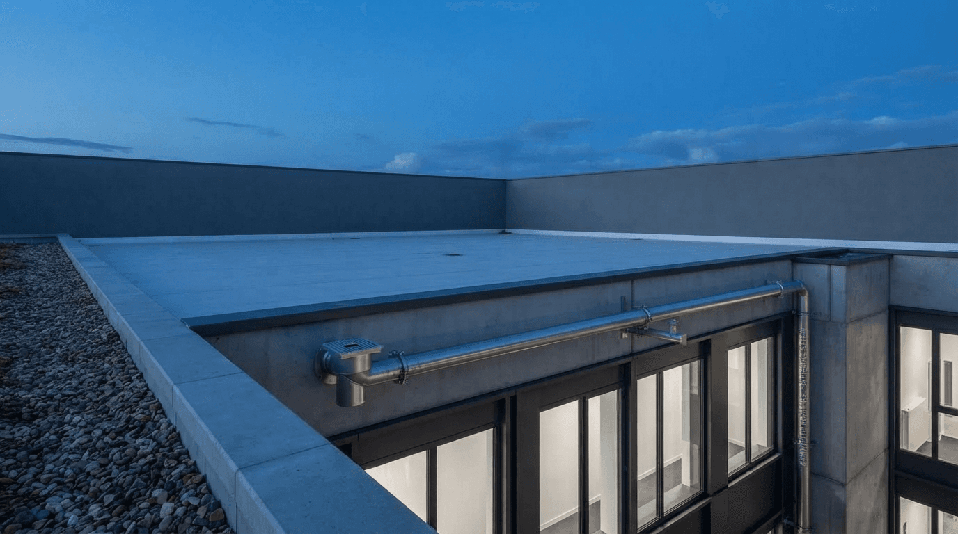 Roof Drainage Maintenance
